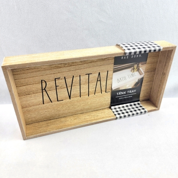 NWT Rae Dunn back of toilet tank organizing tray - Picture 1 of 4